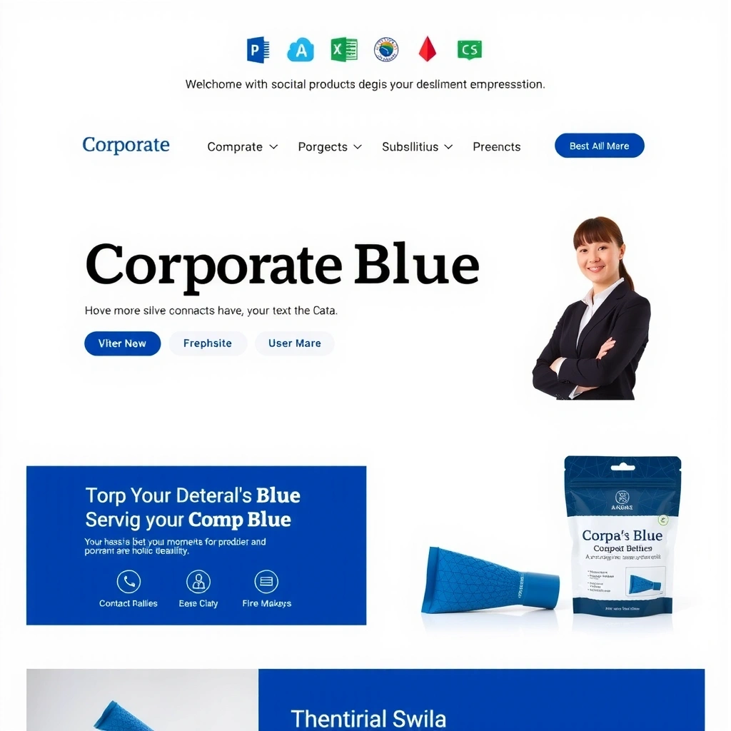Corporate website transformation