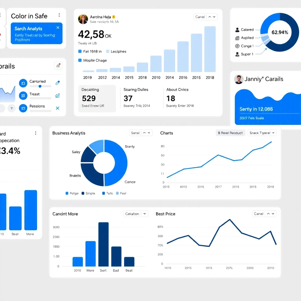 SaaS dashboard interface