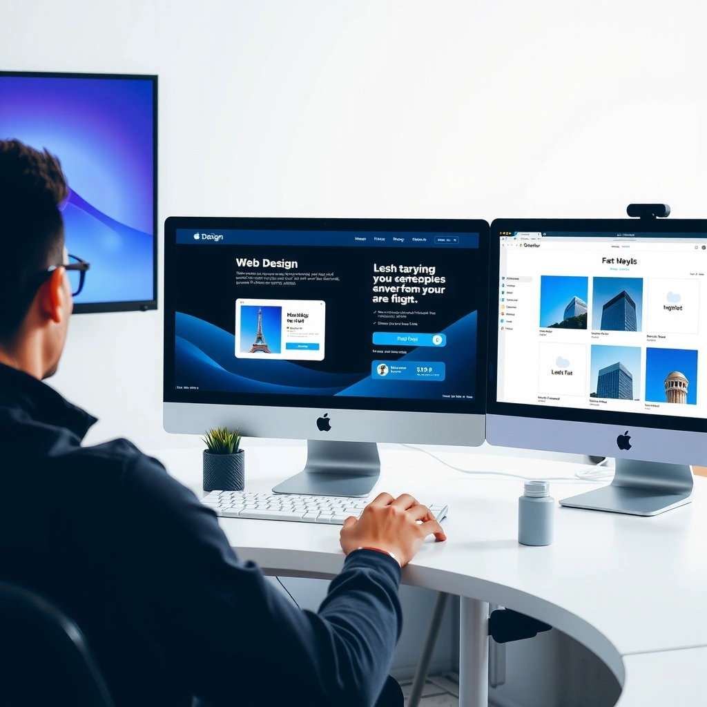 Web design services background